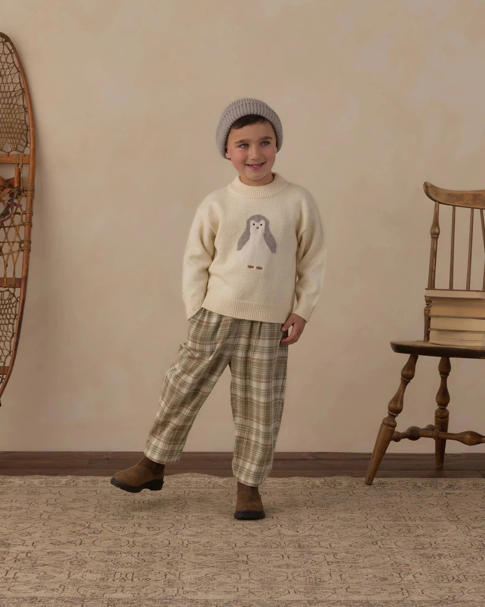 Reagan Sweater Penguin - Rylee + Cru Tops sold by Rosebud & Jo