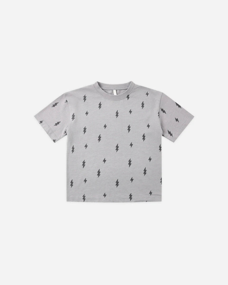 Relaxed Tee Bolts - Rylee + Cru Tops sold by Rosebud & Jo