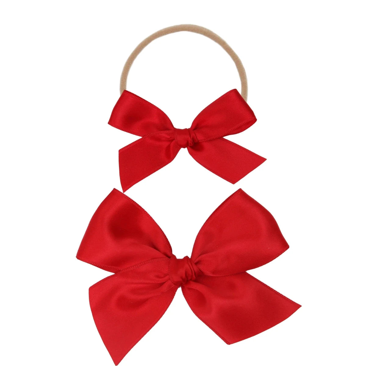 Satin Bow Small Cherry Headband - Lou Lou & Company Hair Accessories sold by Rosebud & Jo