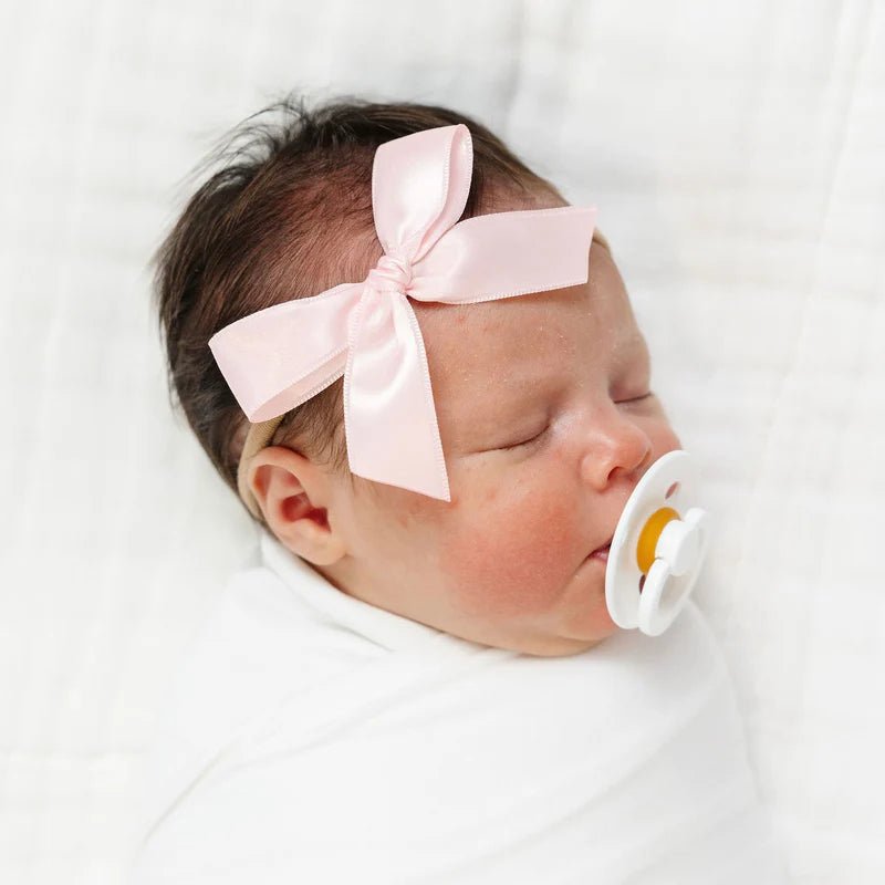 Satin Headband Bow - Lou Lou & Company Hair Accessory sold by Rosebud & Jo