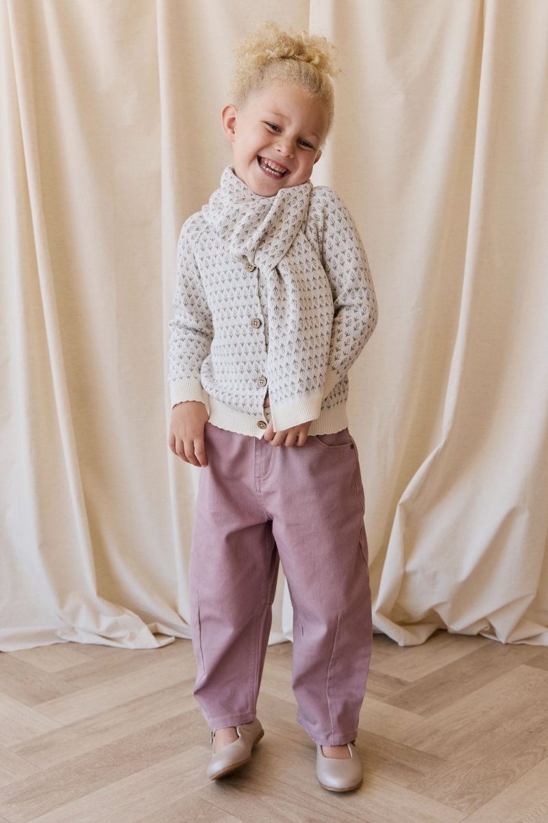 Savannah Jacquard Cardigan - Jamie Kay Baby & Toddler Clothing sold by Rosebud & Jo