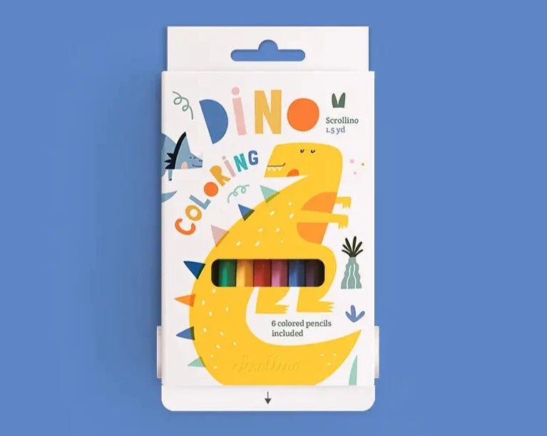 Scrollino Coloring Book - Scrollino Art sold by Rosebud & Jo