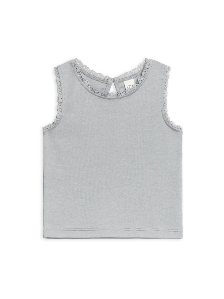 Selene Lace Tank - Colored Organics Baby & Toddler Clothing sold by Rosebud & Jo