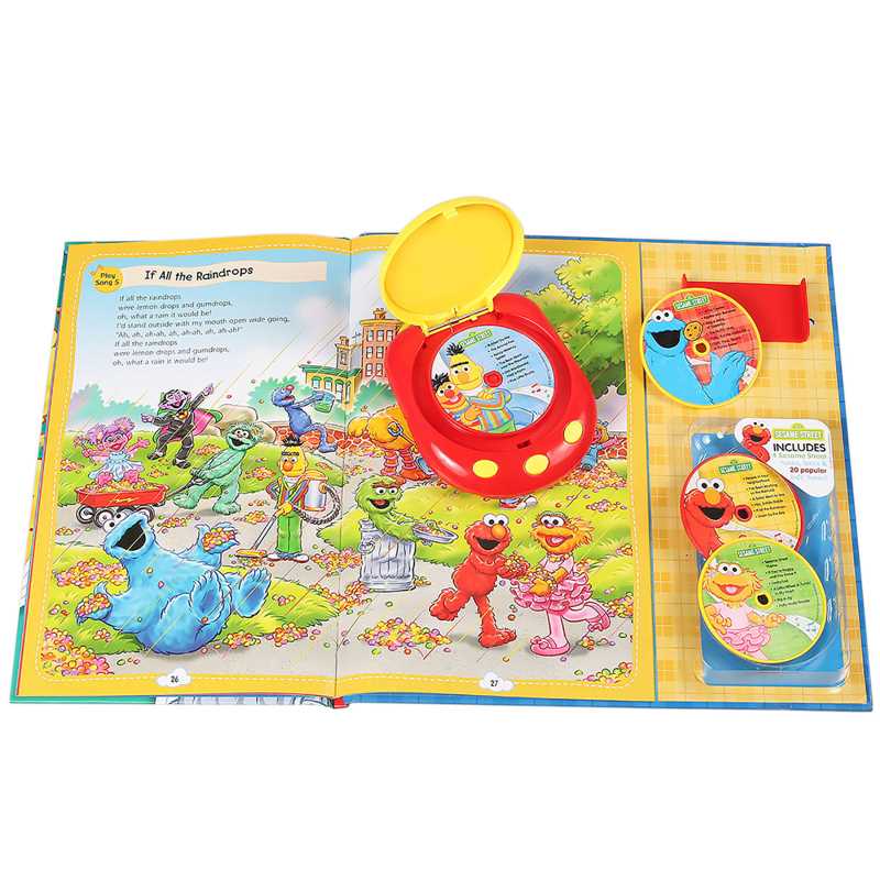 Sesame Street Music Player Storybook - Simon & Schuster Books sold by Rosebud & Jo