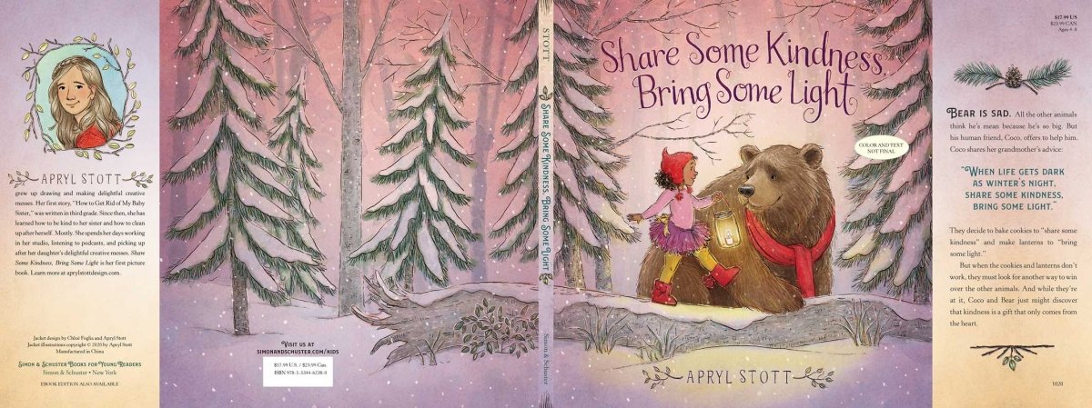 Share Some Kindness, Bring Some Light - Simon & Schuster Books sold by Rosebud & Jo