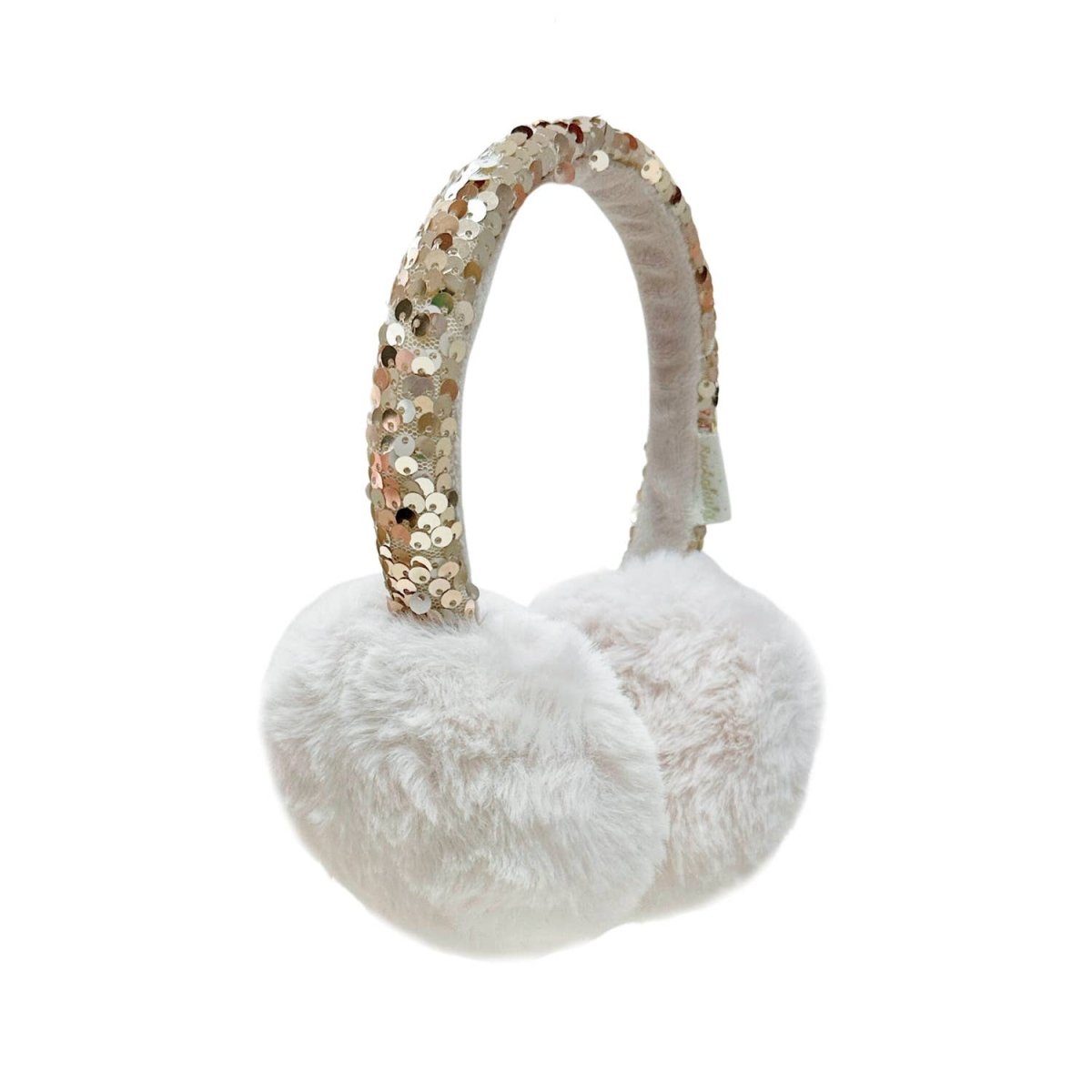 Shimmer Sequin Earmuffs - Rockahula Kids US Hat sold by Rosebud & Jo