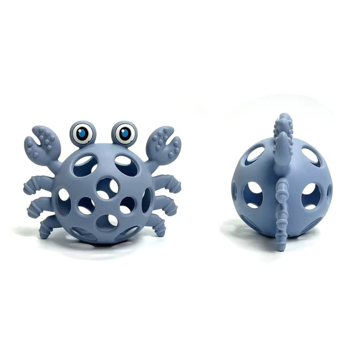 Silicone 3D Funny Crab Teether - Three Hearts & Co./EMO & CO. Teethers sold by Rosebud & Jo