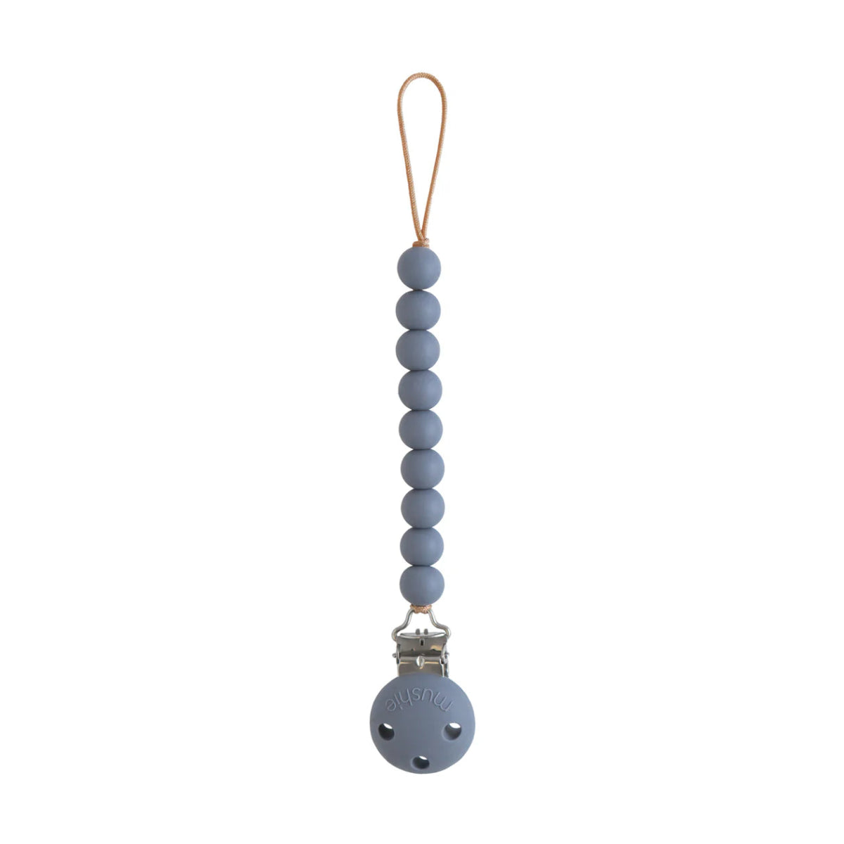 Silicone Pacifier Clip - Mushie Pacifier sold by Rosebud & Jo