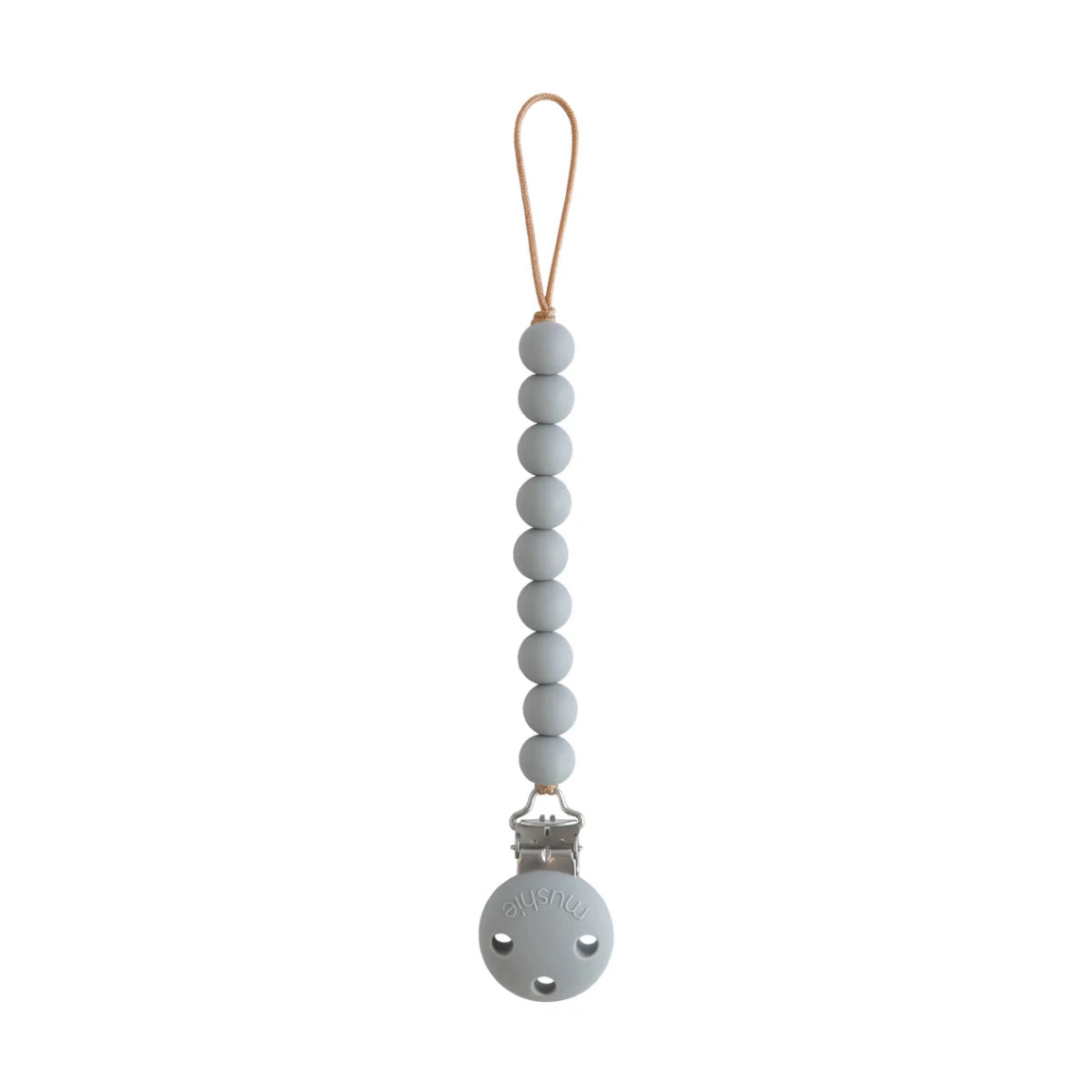 Silicone Pacifier Clip - Mushie Pacifier sold by Rosebud & Jo