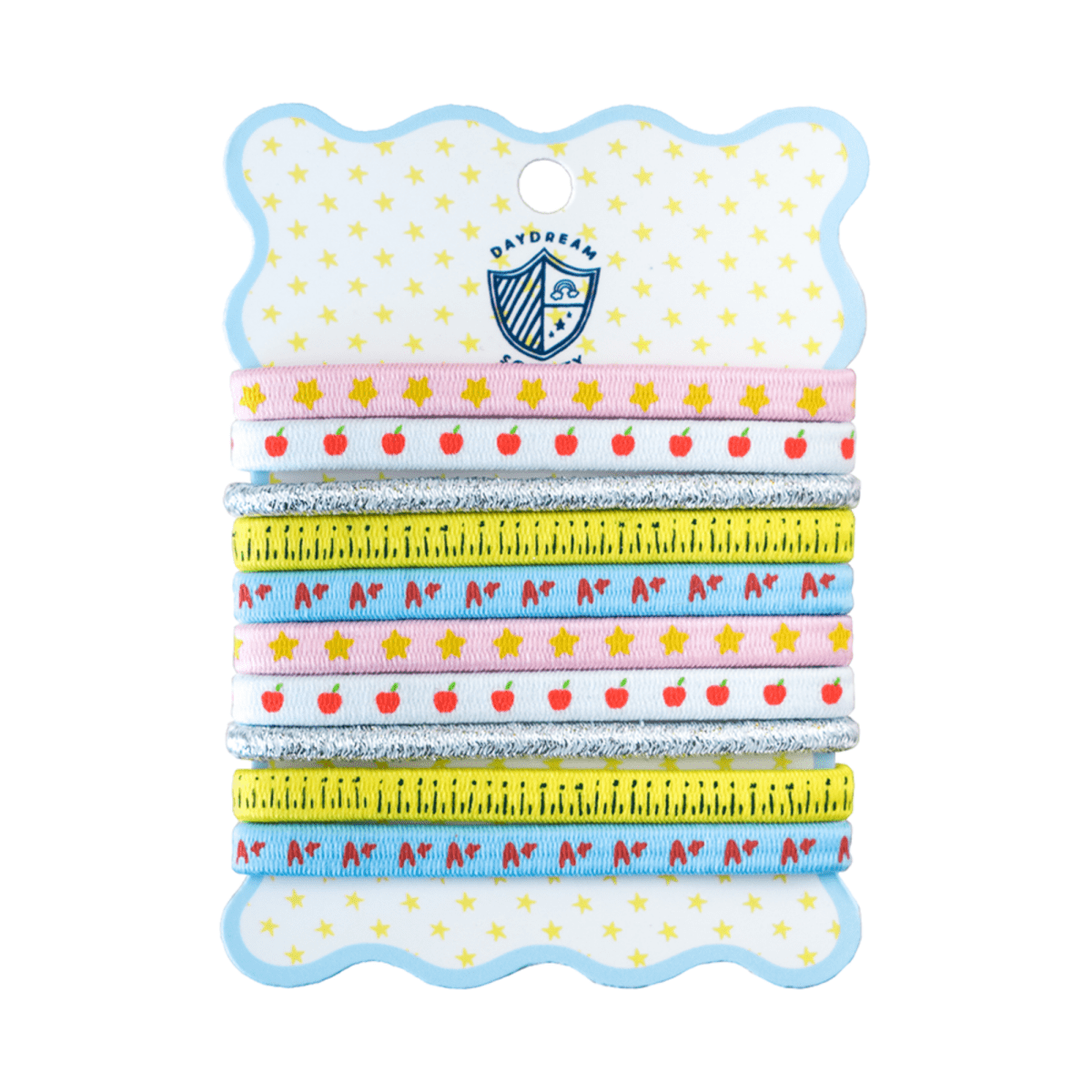 Smarty Pants Printed Pack of 10 Hair Tie Set - Jollity & Co. + Daydream Society Hair Accessories sold by Rosebud & Jo