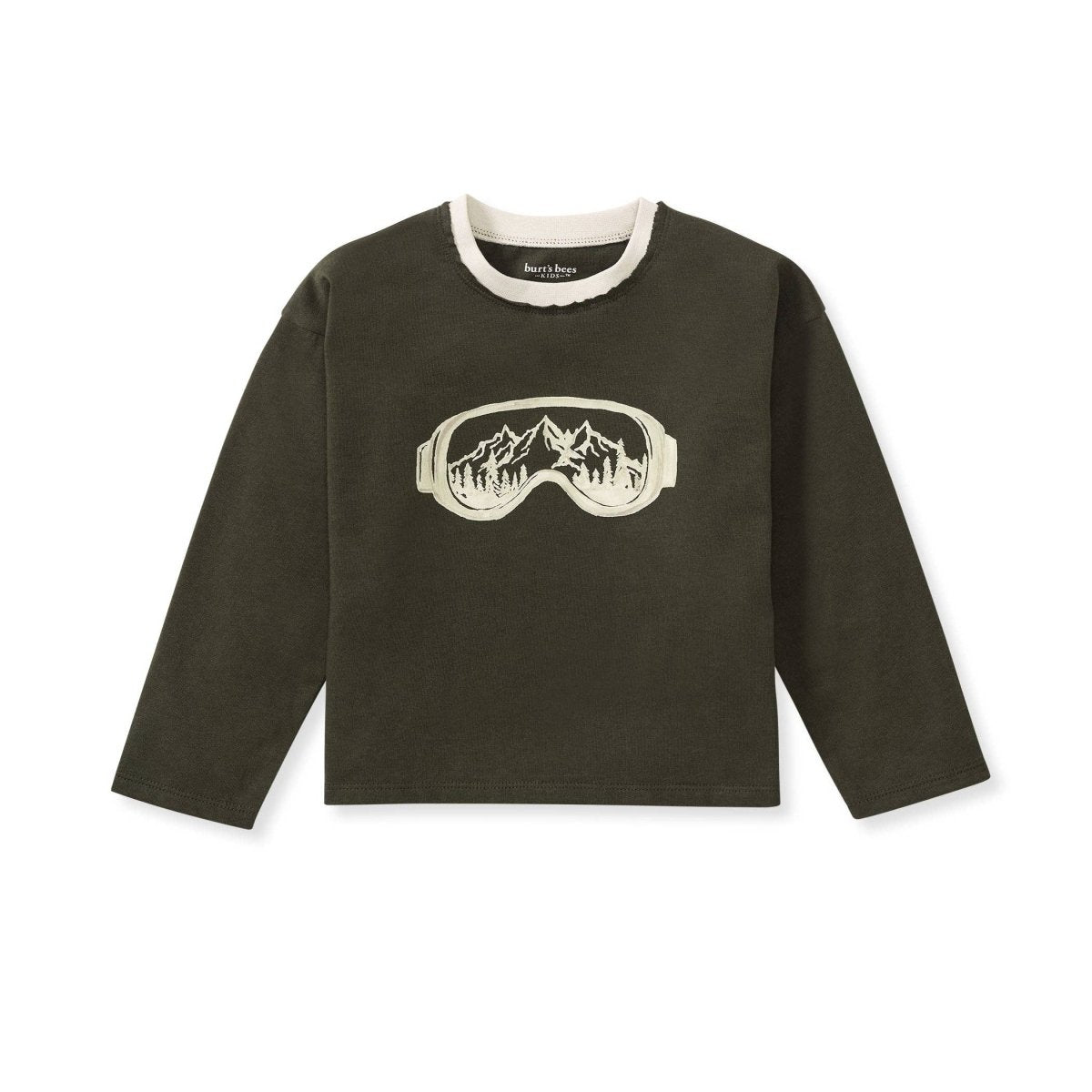 Snow Goggles Boy Tee - Burt's Bees Baby T-Shirt sold by Rosebud & Jo