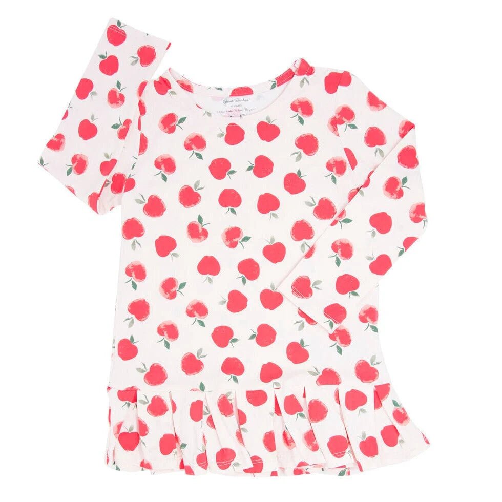 Snow White Apple Long Sleeve - Sweet Bamboo sold by Rosebud & Jo