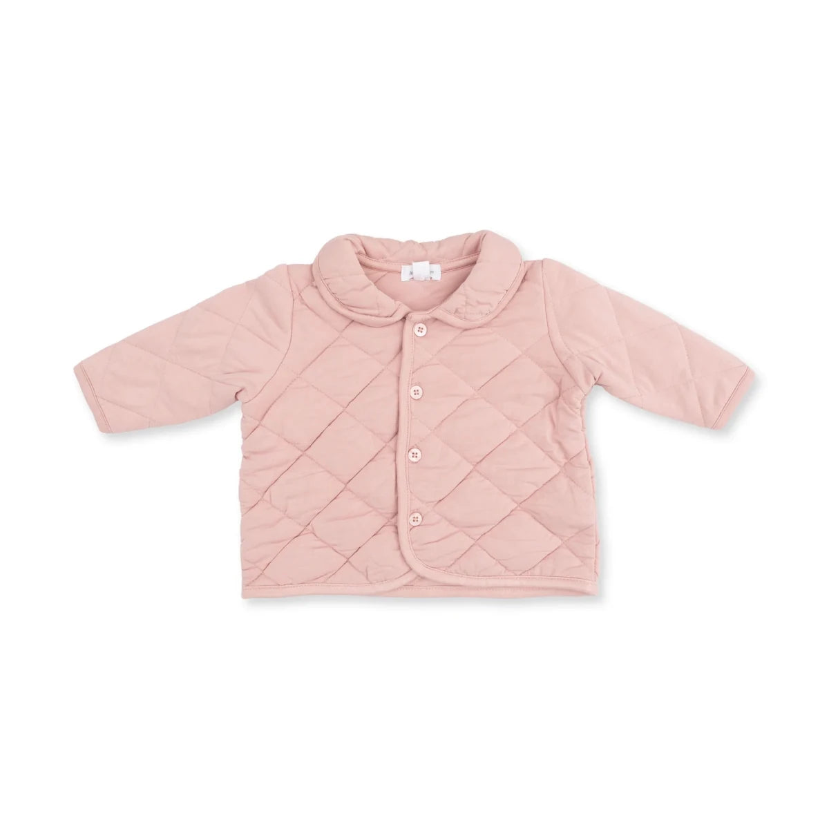 Solid Mellow Rose - Quilted Jacket - Angel Dear Jackets sold by Rosebud & Jo