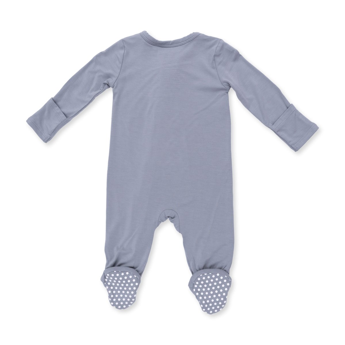 Solid Momentum - 2 Way Zipper Footie - Angel Dear Footies sold by Rosebud & Jo