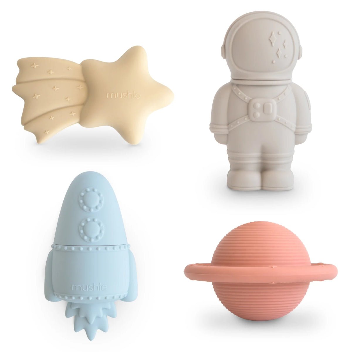 Space Bath Play Set - mushie Bath Toy sold by Rosebud & Jo