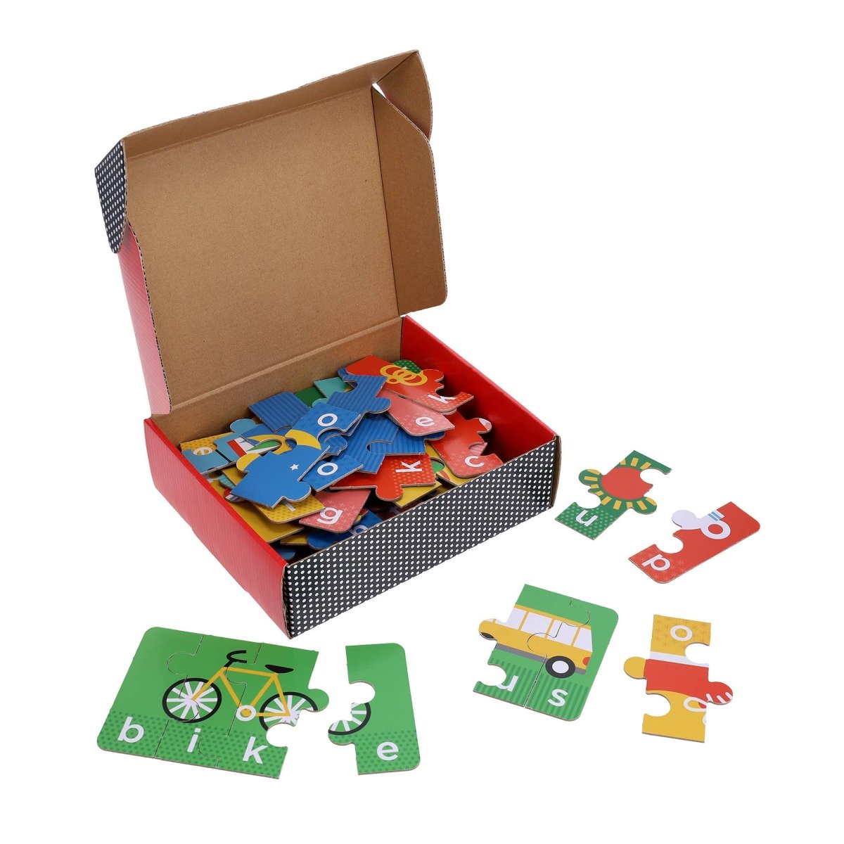 Spelling Puzzles: Objects - Chronicle Books Puzzle sold by Rosebud & Jo