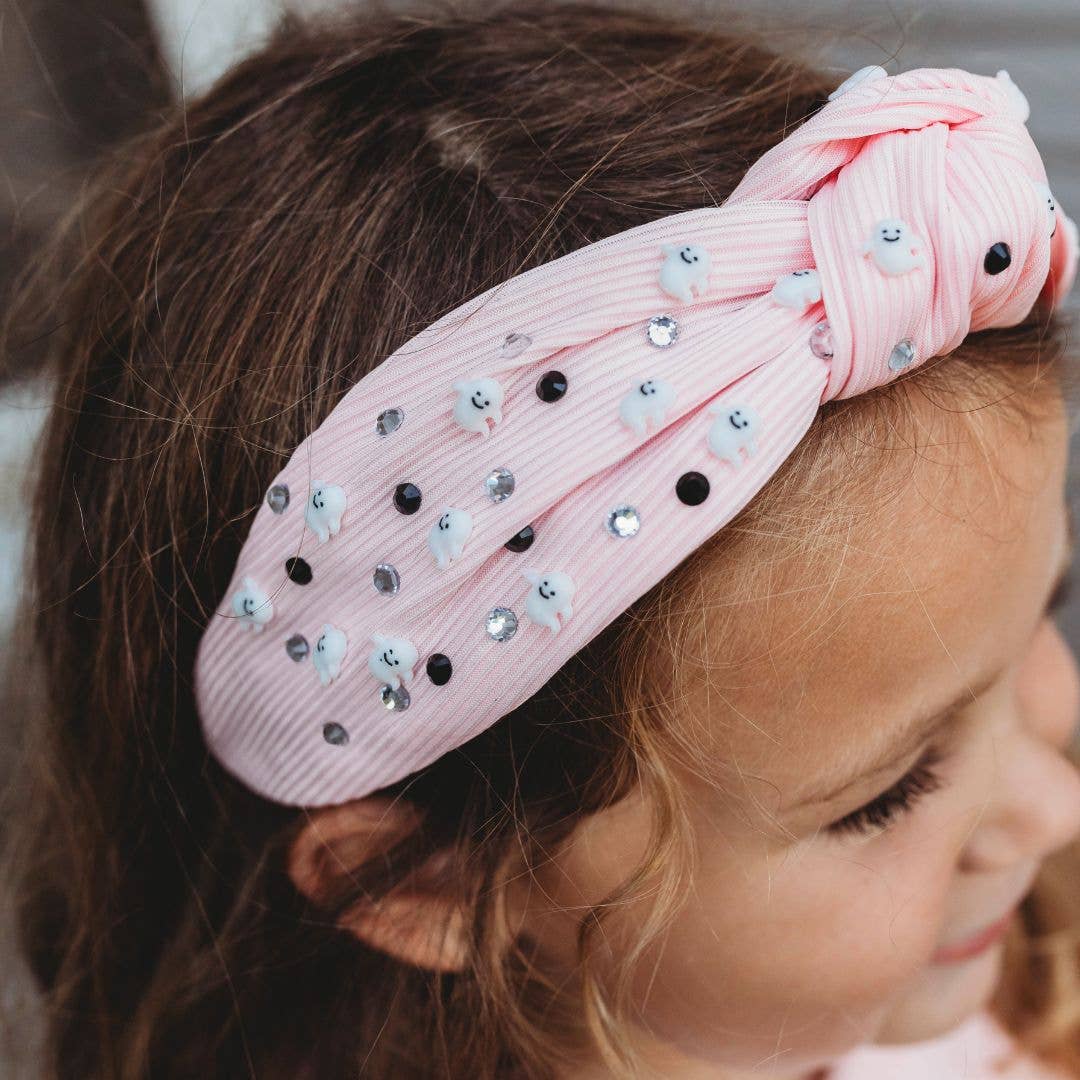 Spooky Halloween Gemstone Headband - Sweet Wink Hair Accessory sold by Rosebud & Jo
