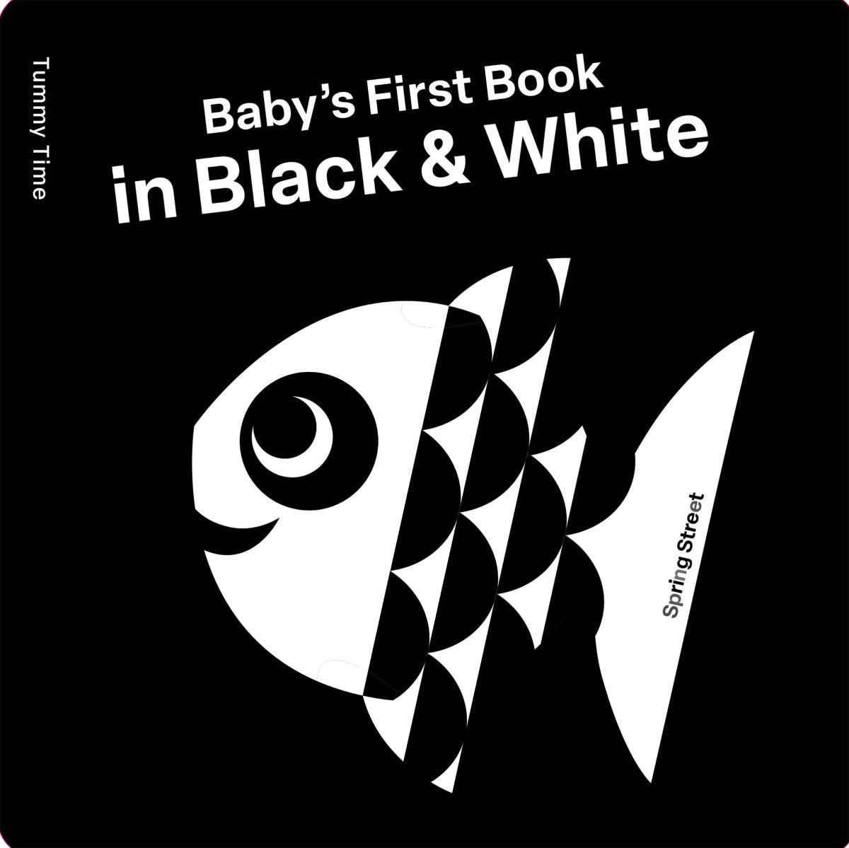 Spring Street Tummy Time: Baby's First Book in Black & White - Hachette Book Group Books sold by Rosebud & Jo