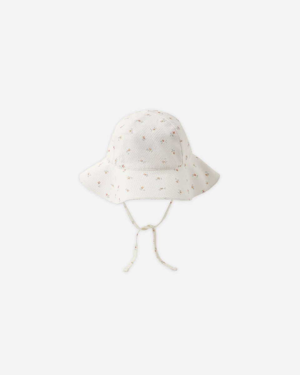 Sun Hat || Petit Fleur - Quincy Mae Hats sold by Rosebud & Jo