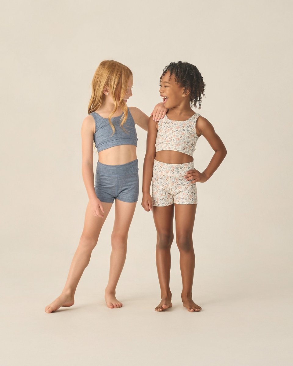 Swift Sports Bra || Flower Field - Rylee + Cru Tops sold by Rosebud & Jo