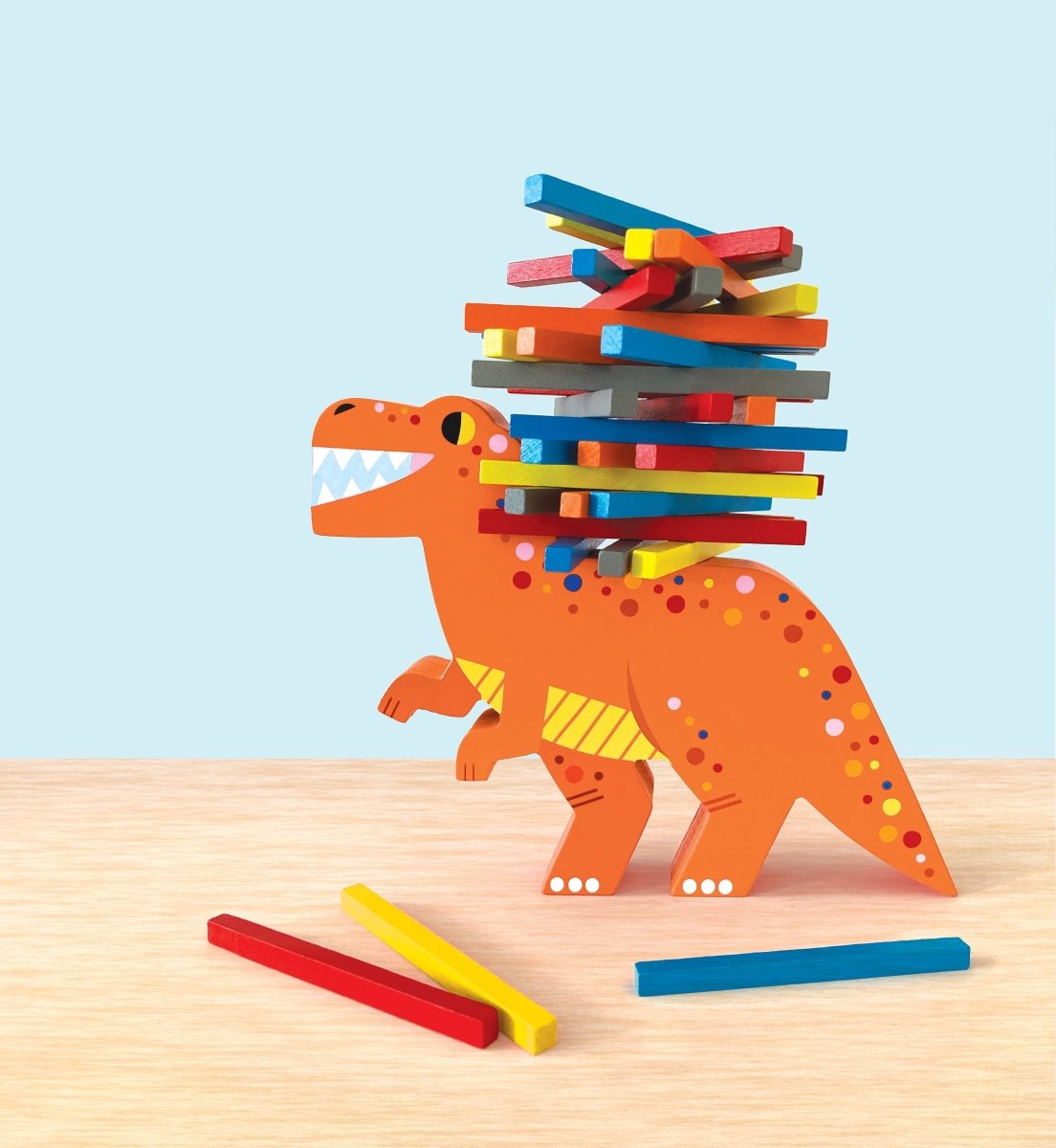 T - Rex Topple! Balancing Game - Chronicle Books Toys sold by Rosebud & Jo
