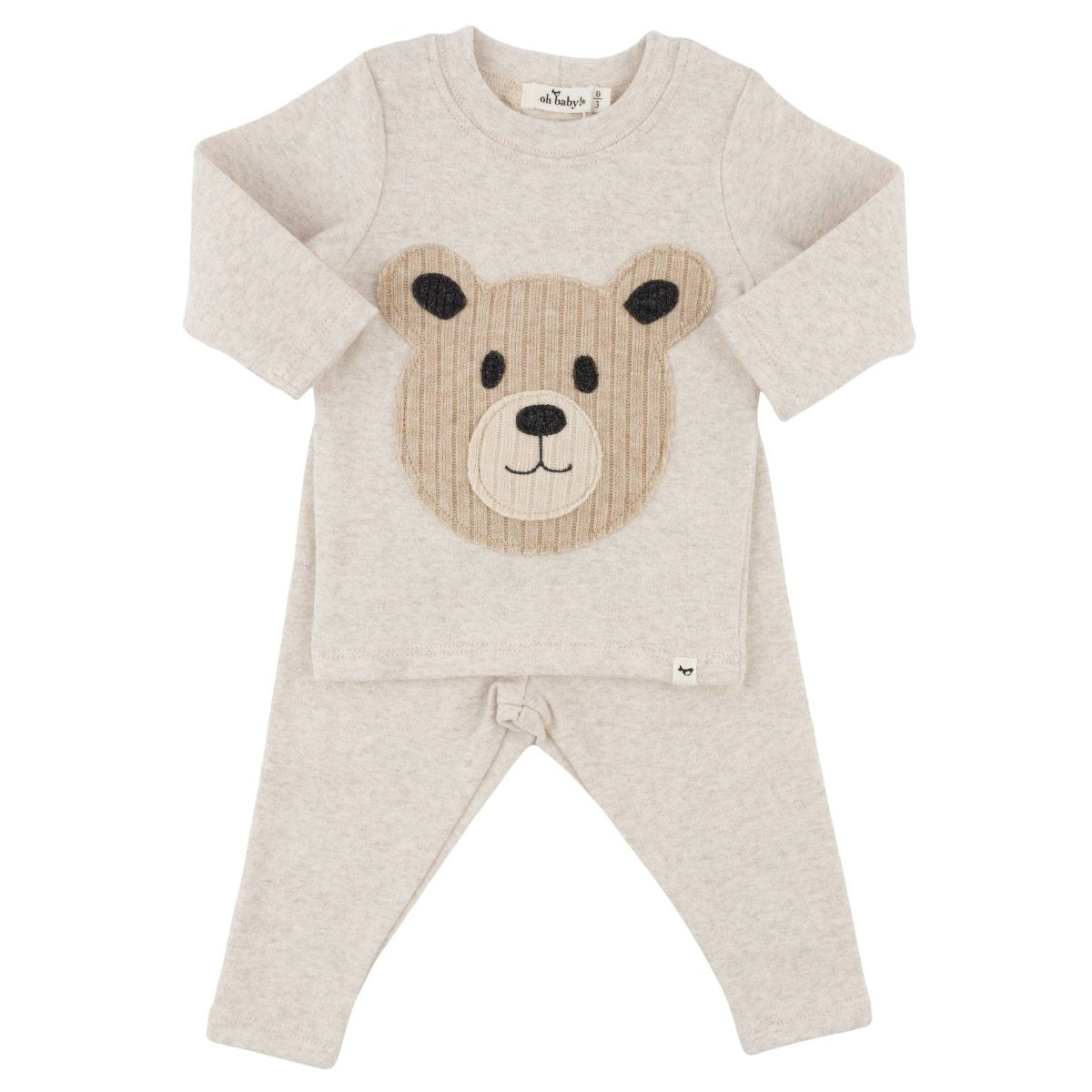 Teddy Bear Two - Piece Set - oh baby! Baby & Toddler Clothing sold by Rosebud & Jo