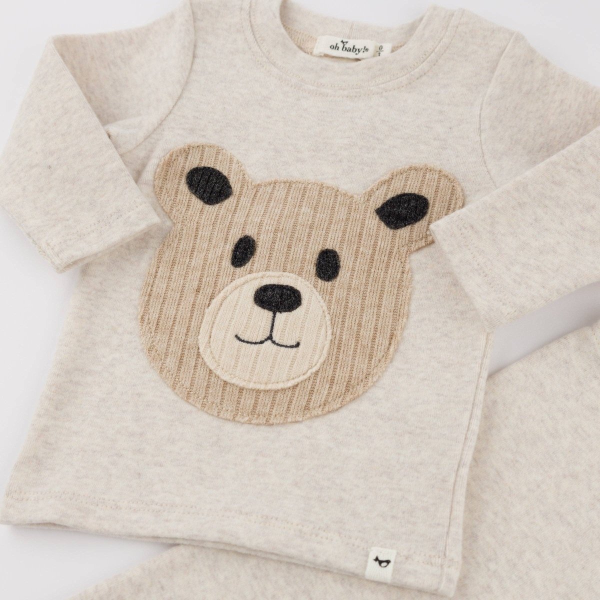 Teddy Bear Two - Piece Set - oh baby! Baby & Toddler Clothing sold by Rosebud & Jo