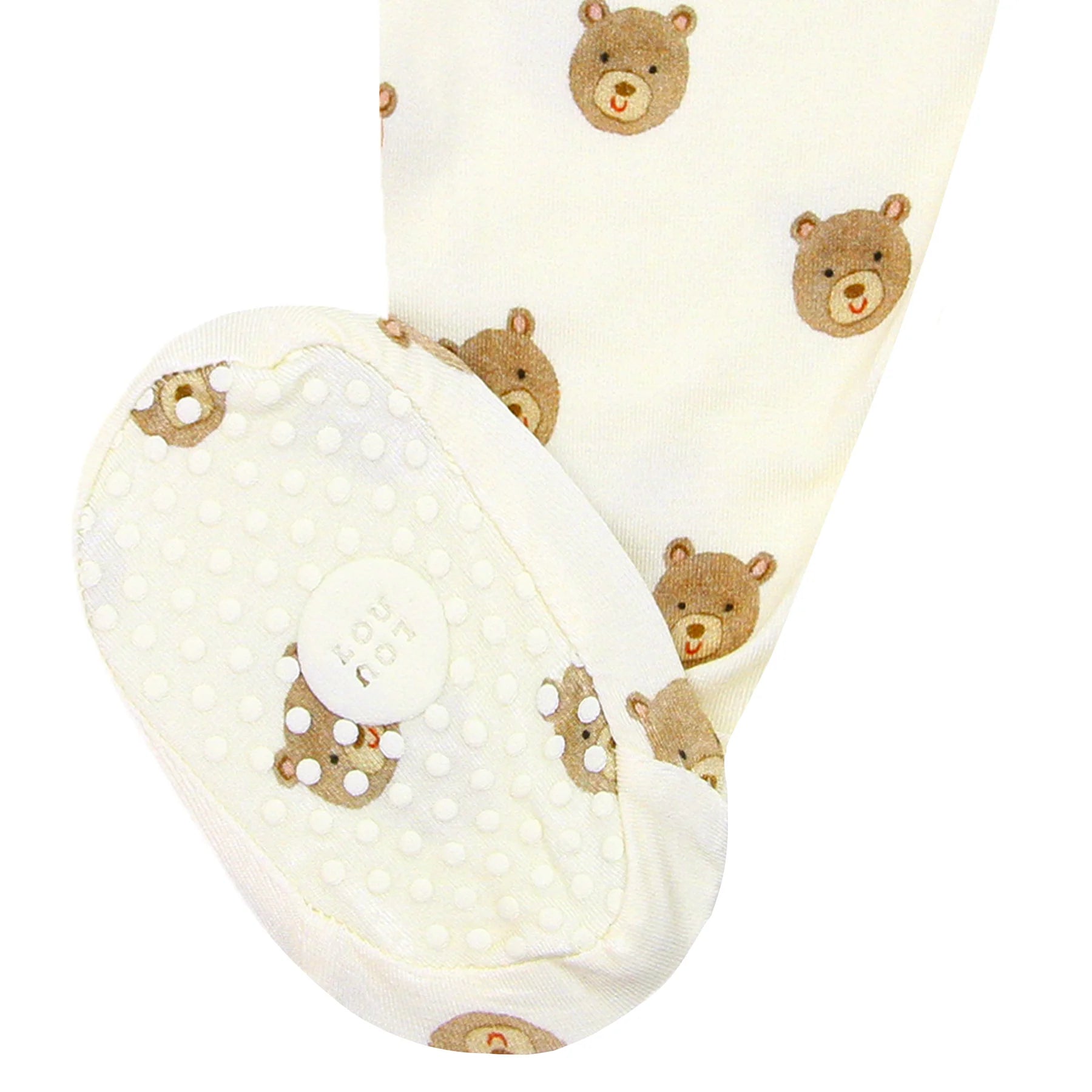 Zipper Footies - Teddy Zipper Footies