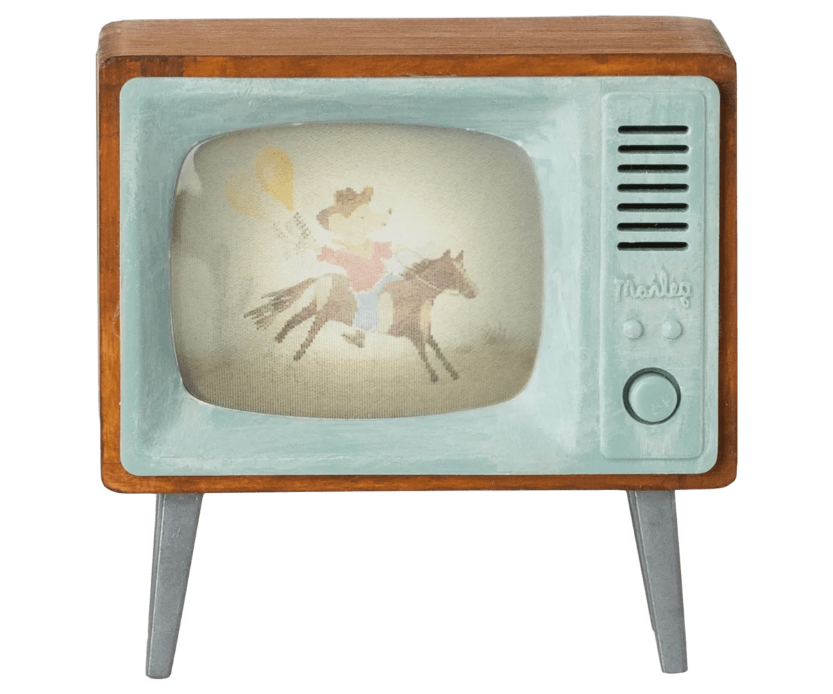 Television, Mouse - Maileg Toys sold by Rosebud & Jo