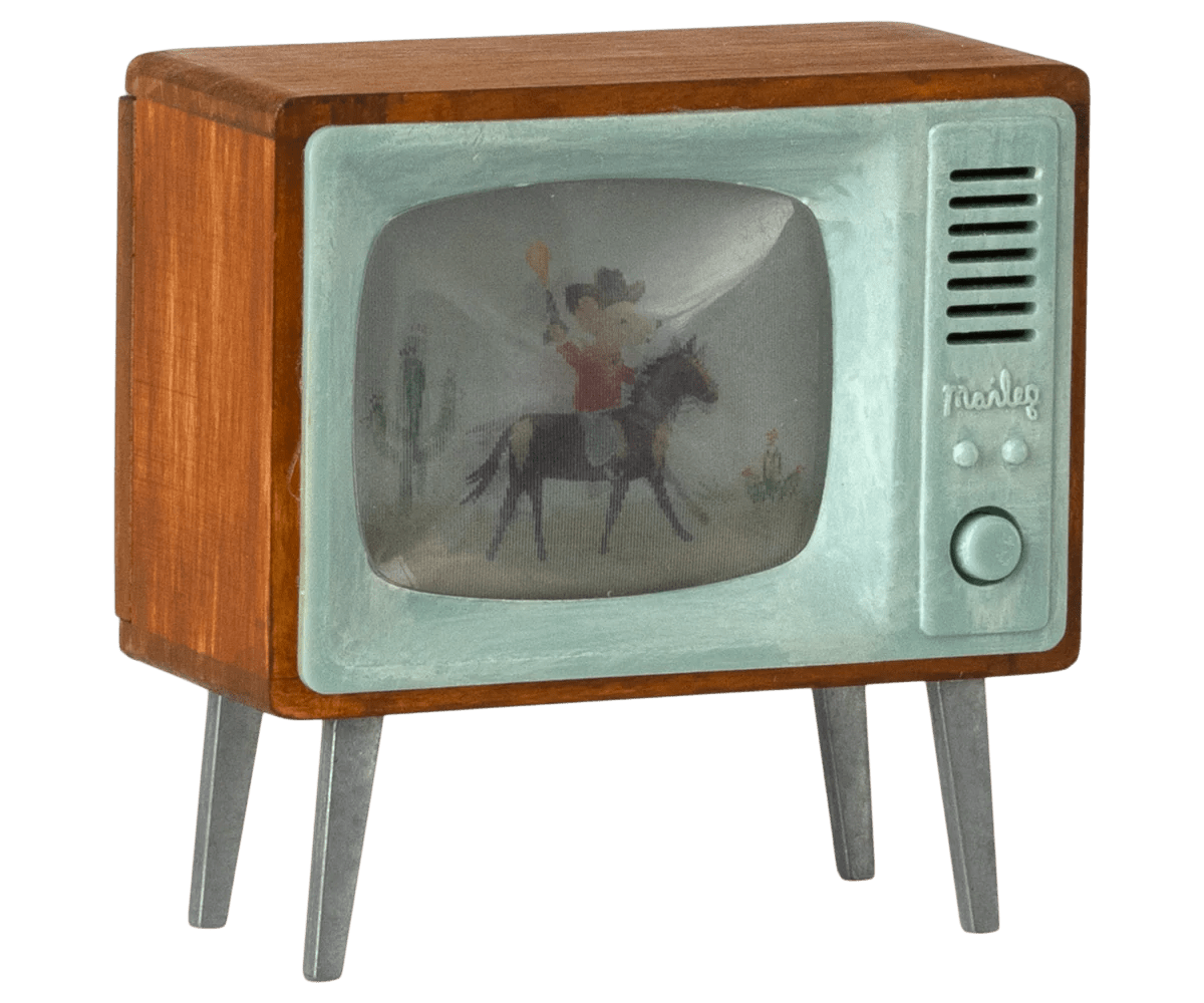 Television, Mouse - Maileg Toys sold by Rosebud & Jo