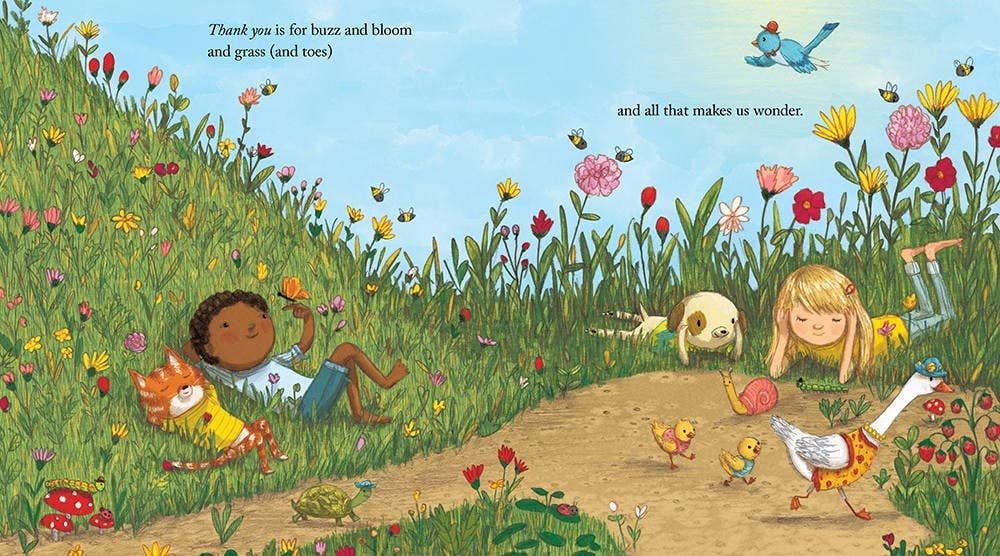 Thank You Book Padded Board Book, The : Mary Lyn Ray - HarperCollins Book sold by Rosebud & Jo