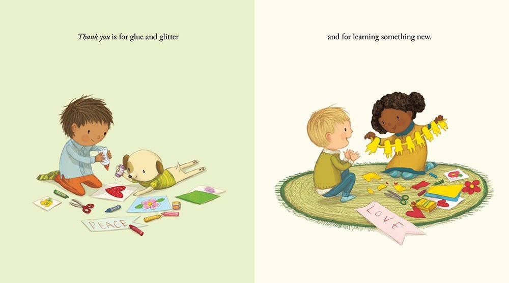 Thank You Book Padded Board Book, The : Mary Lyn Ray - HarperCollins Book sold by Rosebud & Jo