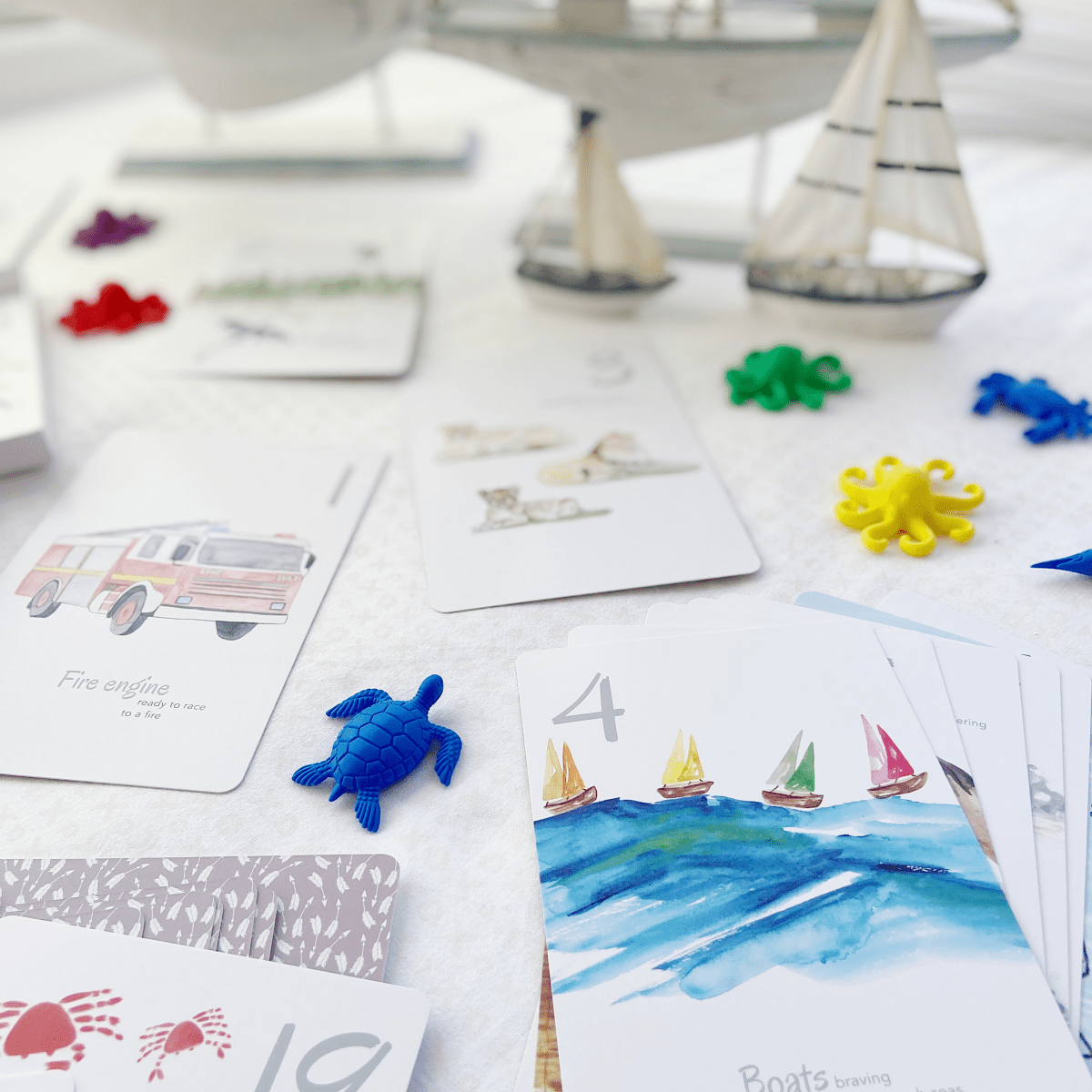 The Incredible 123 Flash Cards – Number Learning for Toddlers & Preschooler - Adored Illustrations Toys sold by Rosebud & Jo