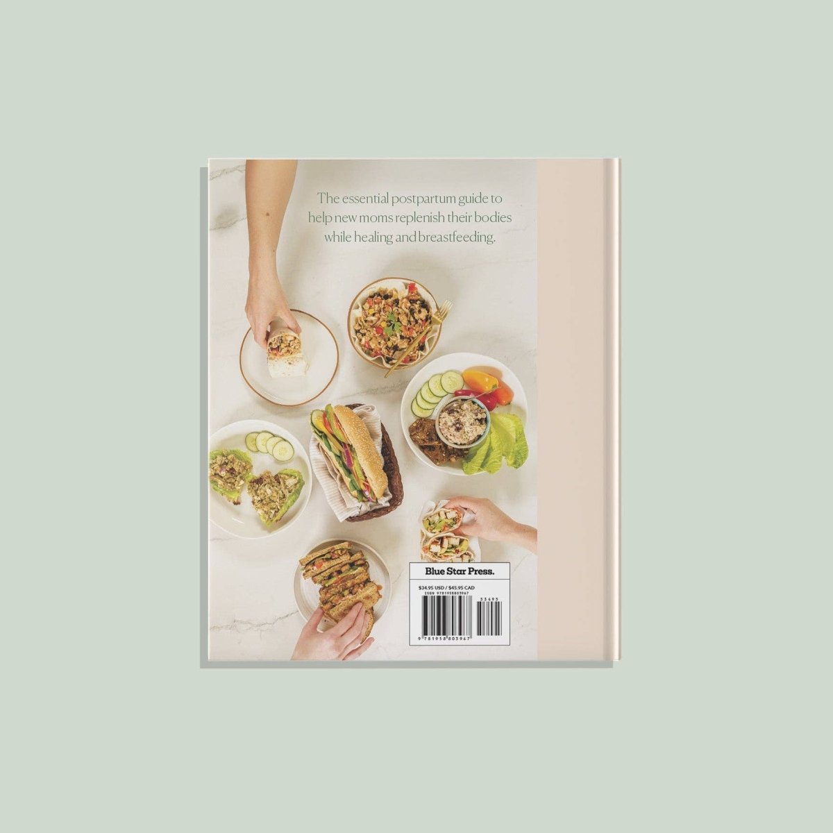 The Postpartum Nutrition Cookbook - Paige Tate & Co. Books sold by Rosebud & Jo
