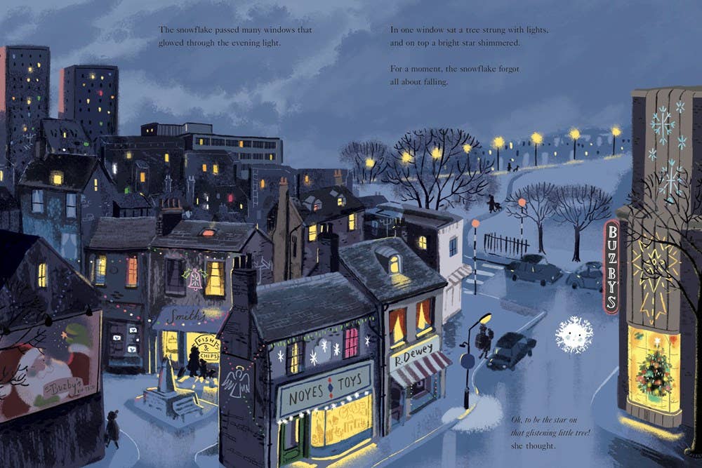 The Snowflake by Benji Davies - HarperCollins Books sold by Rosebud & Jo