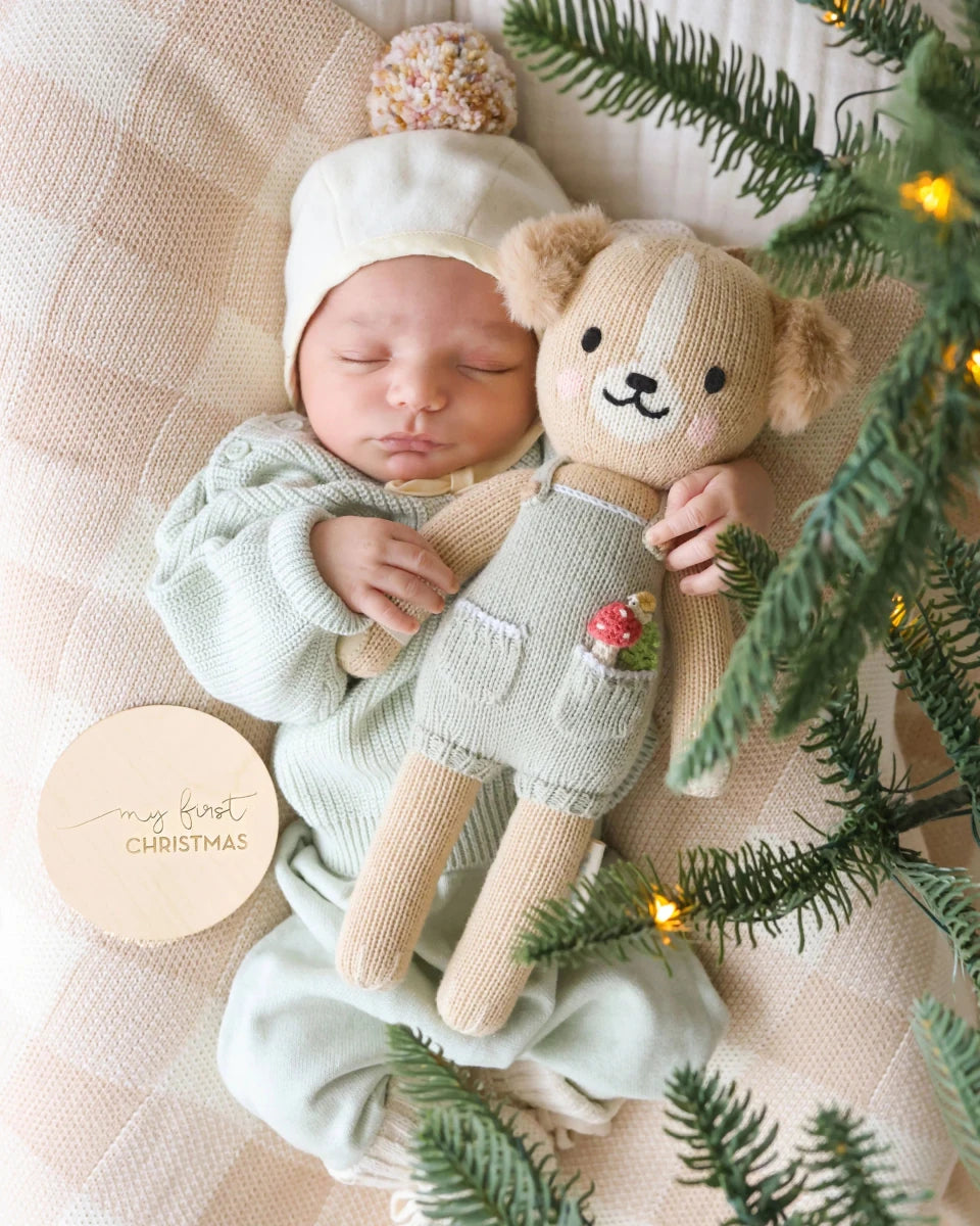 Theo the Golden Puppy | Cuddle & Kind - Cuddle + Kind Stuffed Animals sold by Rosebud & Jo