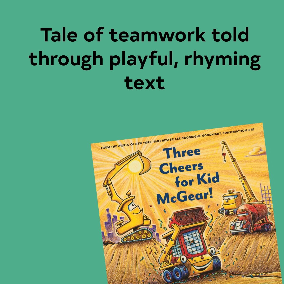 Three Cheers for Kid McGear! - Chronicle Books Books sold by Rosebud & Jo