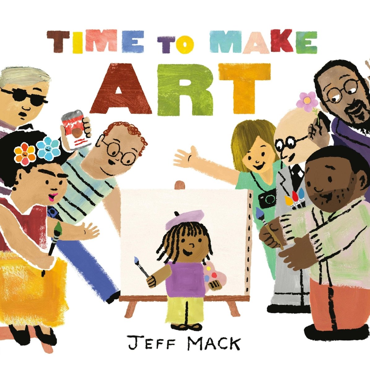 Time To Make Art - Macmillan Publishers Book sold by Rosebud & Jo