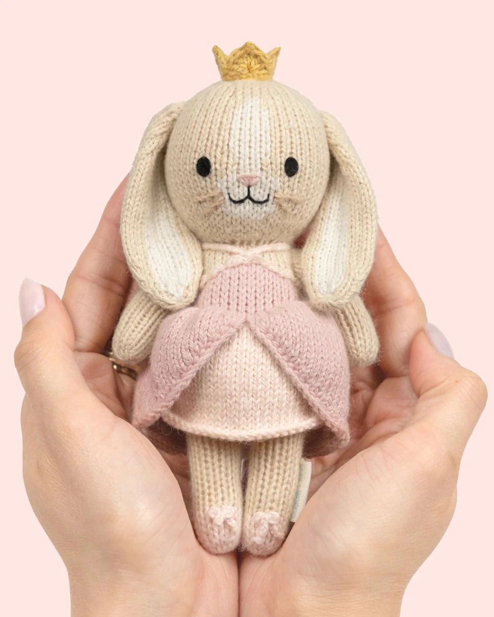 Tiny Rose the Princess - Cuddle + Kind Stuffed Animals sold by Rosebud & Jo
