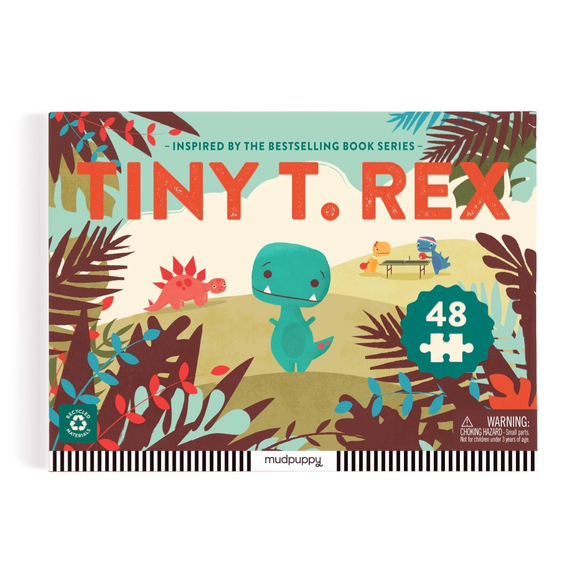 Tiny T. Rex 48 Piece Puzzle - Chronicle Books Toys sold by Rosebud & Jo