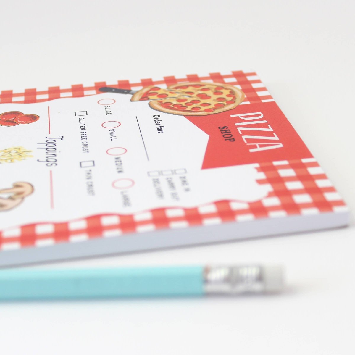Tiny Town™ Play Notepad - Pizza Shop - Inklings Paperie Toy sold by Rosebud & Jo