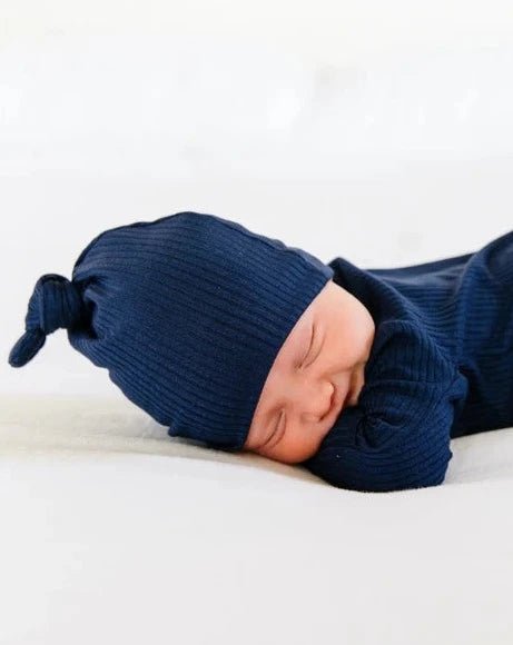 Top Knot Hat - Ribbed - Lou Lou & Company Hat sold by Rosebud & Jo
