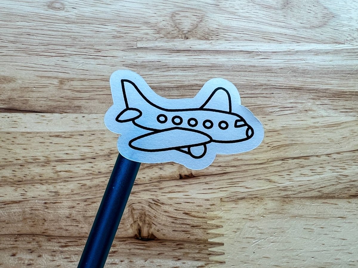 Transportation Color Your Own Stickers - Calenlou Crafts Stickers sold by Rosebud & Jo