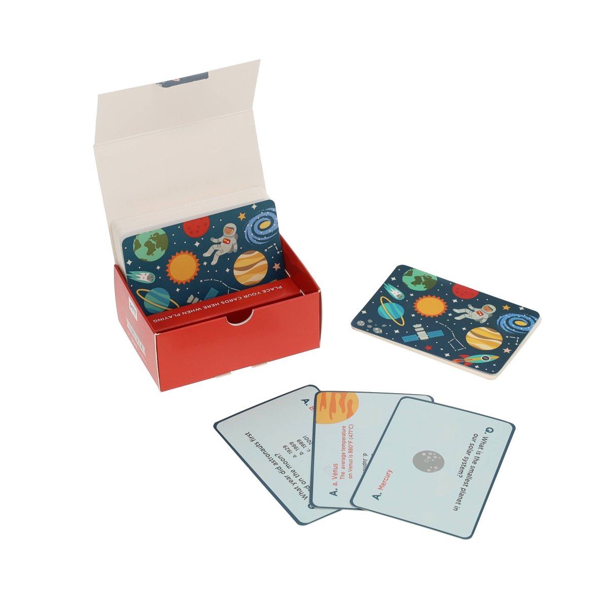 Trivia Cards - Space - Chronicle Books Toy sold by Rosebud & Jo