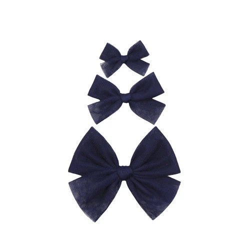 Tulle Bow Clip - Lou Lou & Company Hair Accessory sold by Rosebud & Jo