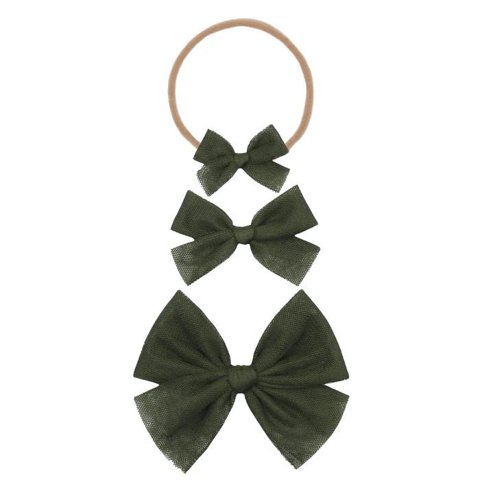 Tulle Bow Headband - Lou Lou & Company Hair Accessory sold by Rosebud & Jo