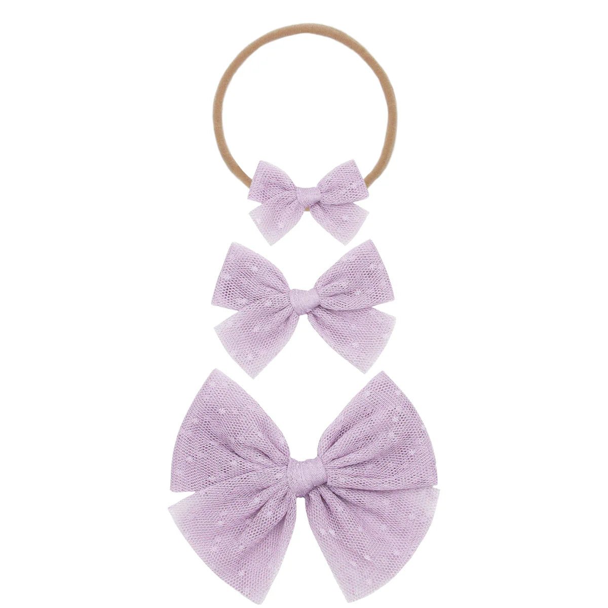 Tulle Bow Headband - Lou Lou & Company Hair Accessory sold by Rosebud & Jo