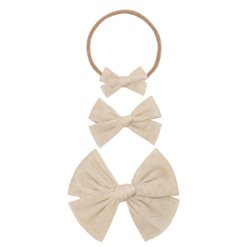 Tulle Bow Headband - Lou Lou & Company Hair Accessory sold by Rosebud & Jo