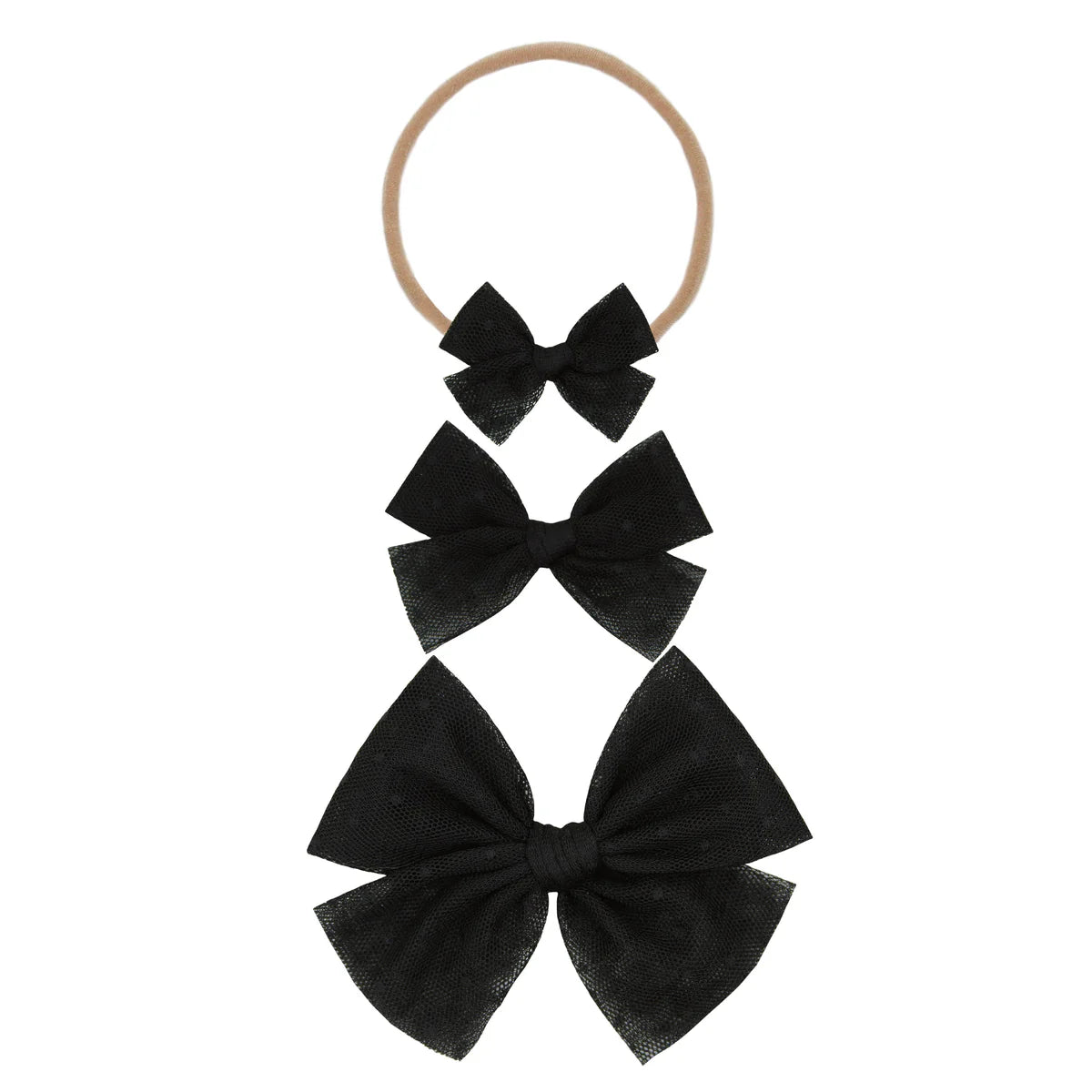 Tulle Bow Headband - Lou Lou & Company Hair Accessory sold by Rosebud & Jo