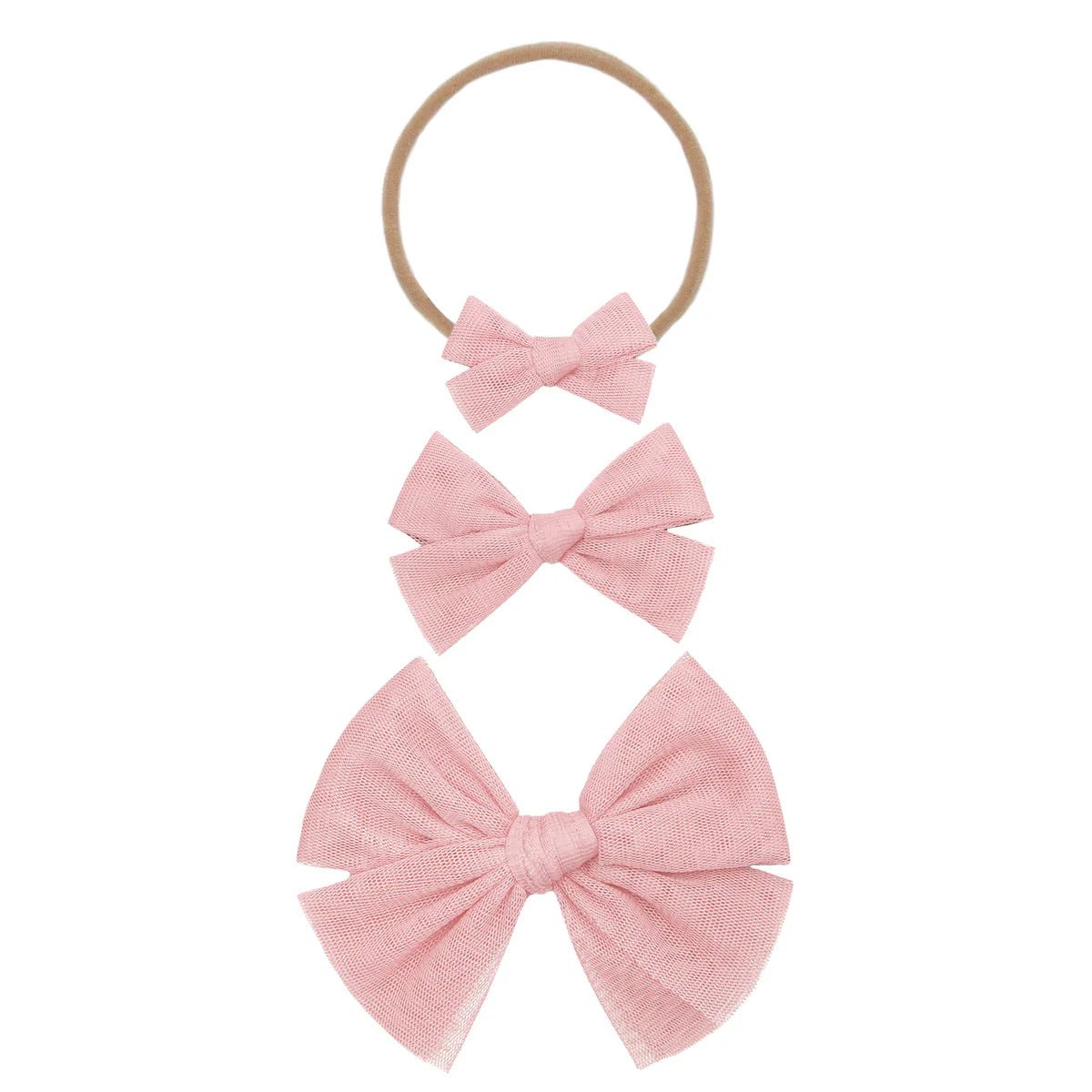 Tulle Bow Headband - Lou Lou & Company Hair Accessory sold by Rosebud & Jo